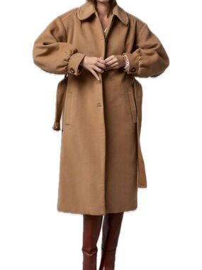 Rouje Gerard Coat in Camel